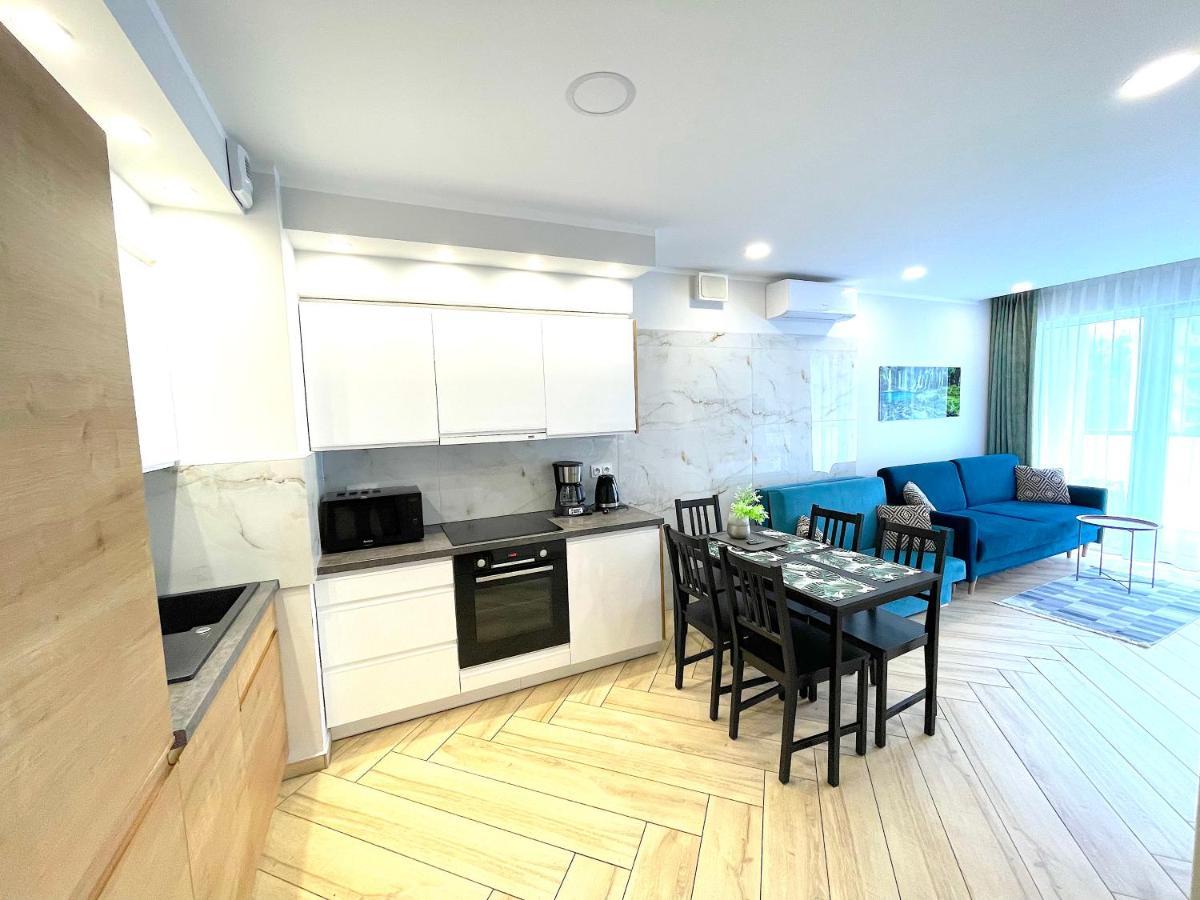 Apartament Superior Blue Przy Plazy- Free Pool, Saunas, Jacuzzi, Fitness, Salzgrotte كولوبرزيغ المظهر الخارجي الصورة