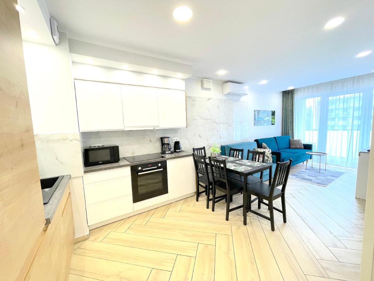 Apartament Superior Blue Przy Plazy- Free Pool, Saunas, Jacuzzi, Fitness, Salzgrotte كولوبرزيغ المظهر الخارجي الصورة