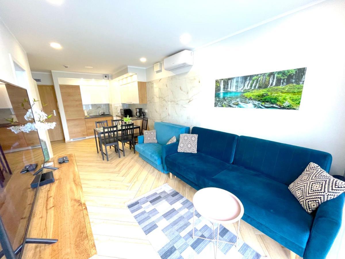 Apartament Superior Blue Przy Plazy- Free Pool, Saunas, Jacuzzi, Fitness, Salzgrotte كولوبرزيغ المظهر الخارجي الصورة