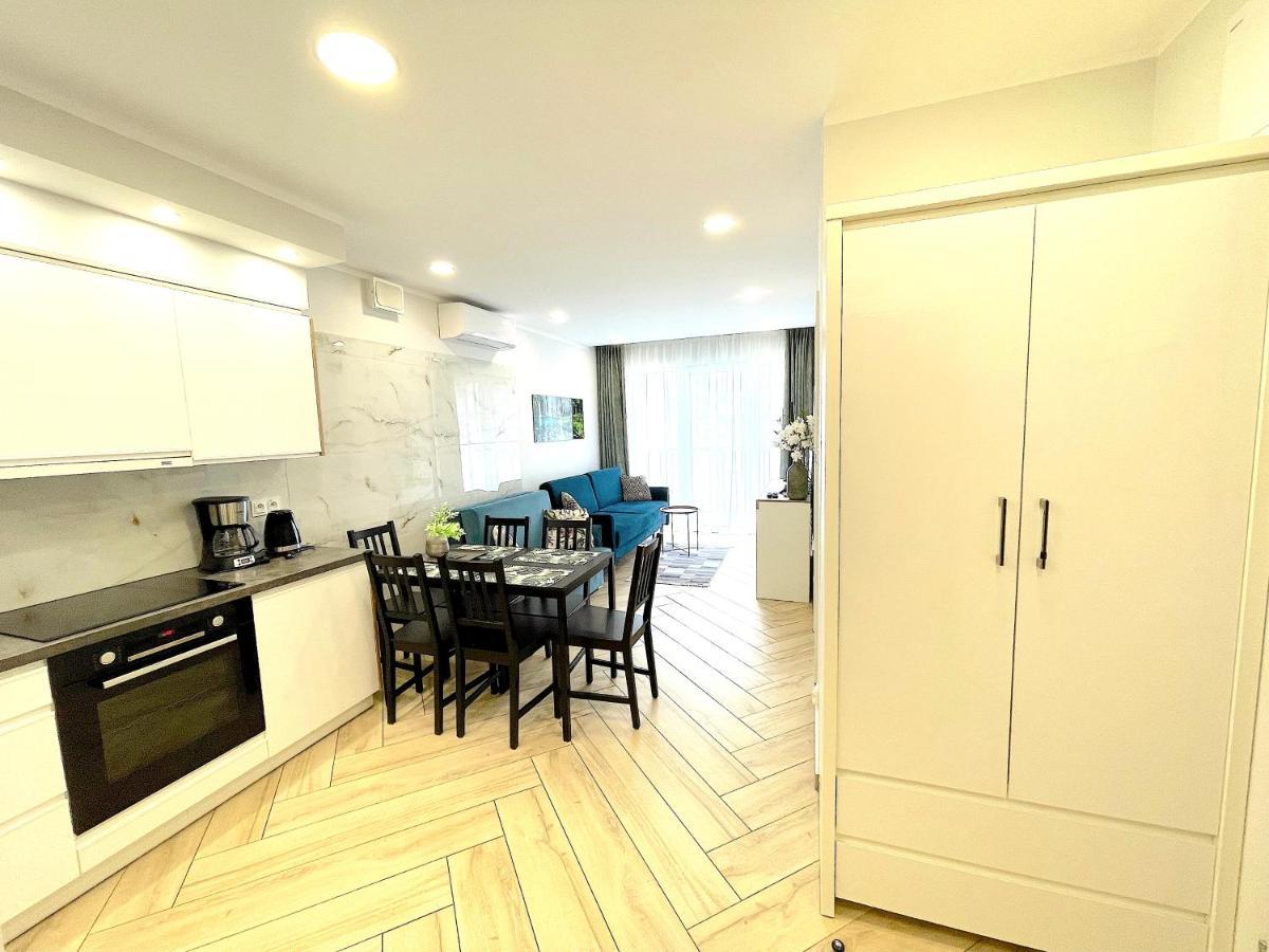 Apartament Superior Blue Przy Plazy- Free Pool, Saunas, Jacuzzi, Fitness, Salzgrotte كولوبرزيغ المظهر الخارجي الصورة
