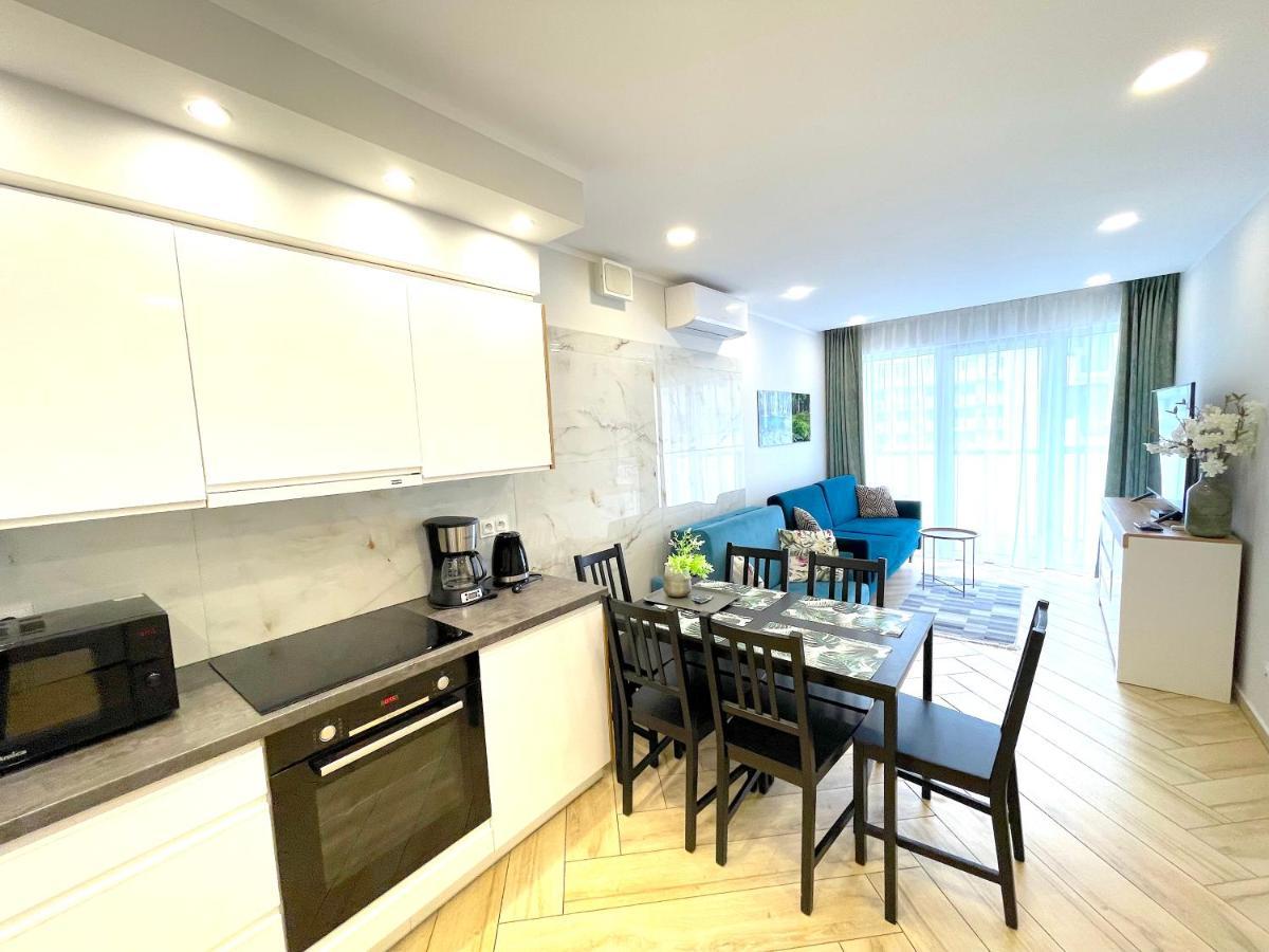 Apartament Superior Blue Przy Plazy- Free Pool, Saunas, Jacuzzi, Fitness, Salzgrotte كولوبرزيغ المظهر الخارجي الصورة