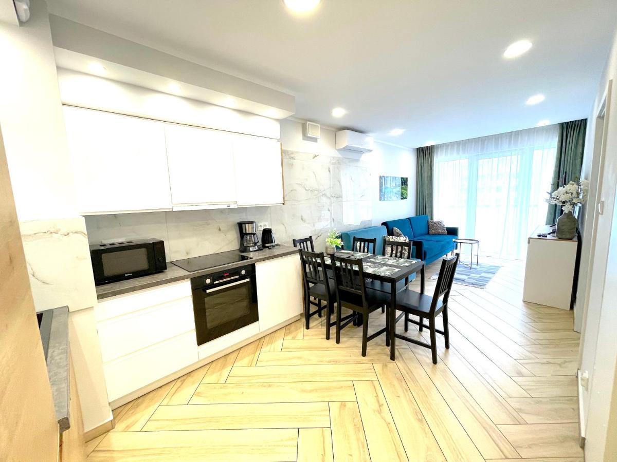 Apartament Superior Blue Przy Plazy- Free Pool, Saunas, Jacuzzi, Fitness, Salzgrotte كولوبرزيغ المظهر الخارجي الصورة