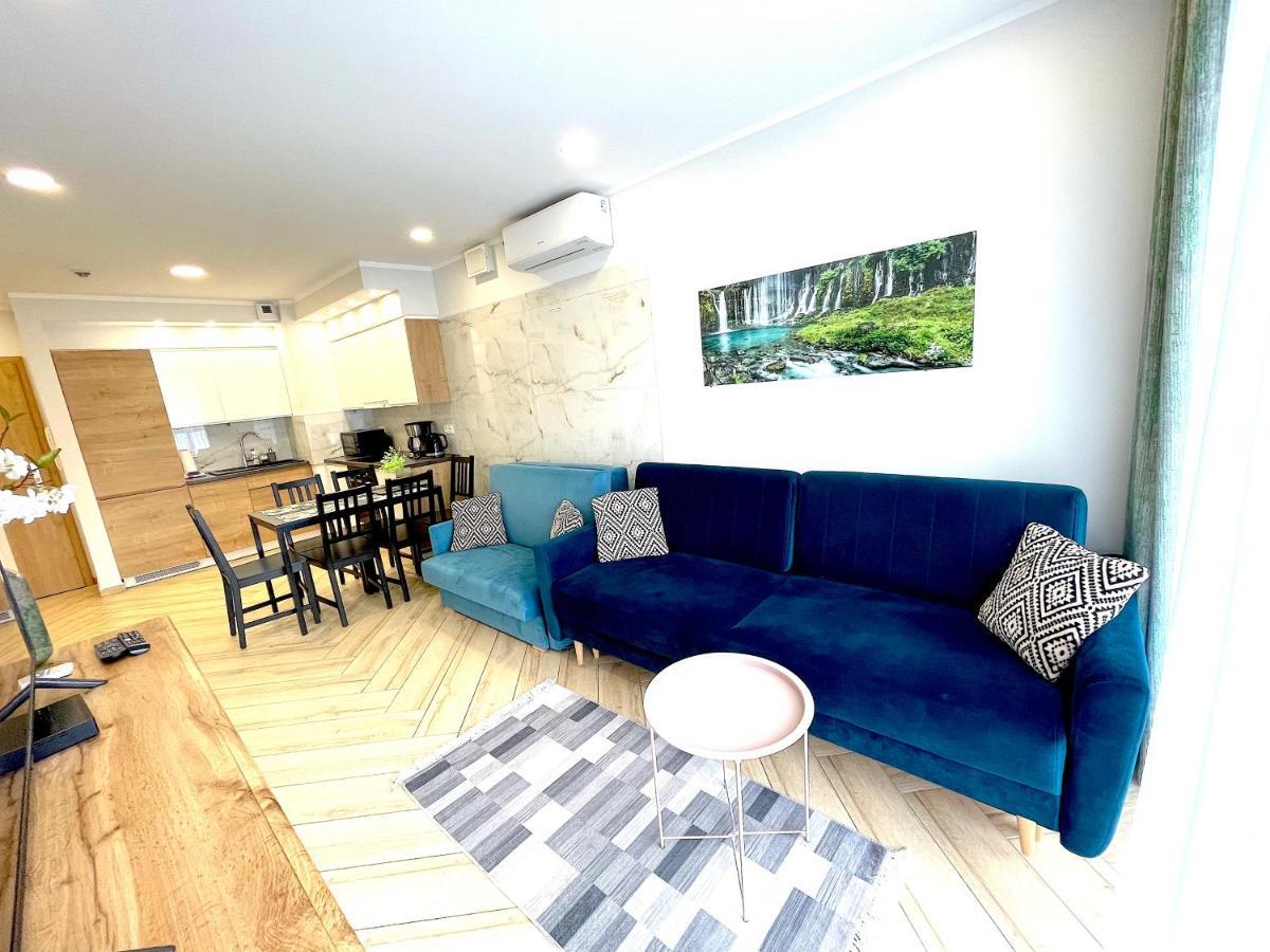 Apartament Superior Blue Przy Plazy- Free Pool, Saunas, Jacuzzi, Fitness, Salzgrotte كولوبرزيغ المظهر الخارجي الصورة