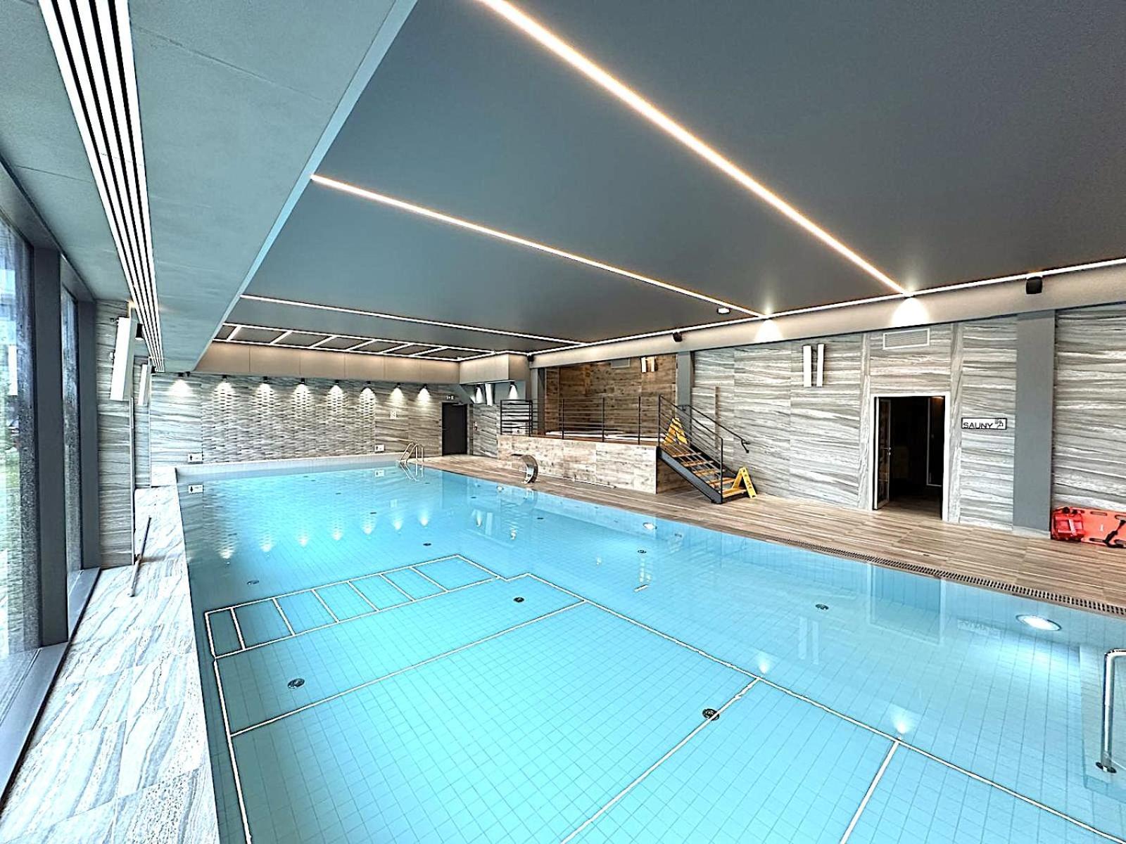Apartament Superior Blue Przy Plazy- Free Pool, Saunas, Jacuzzi, Fitness, Salzgrotte كولوبرزيغ المظهر الخارجي الصورة