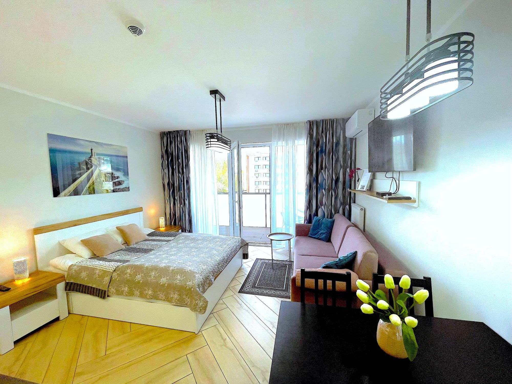 Apartament Superior Blue Przy Plazy- Free Pool, Saunas, Jacuzzi, Fitness, Salzgrotte كولوبرزيغ المظهر الخارجي الصورة