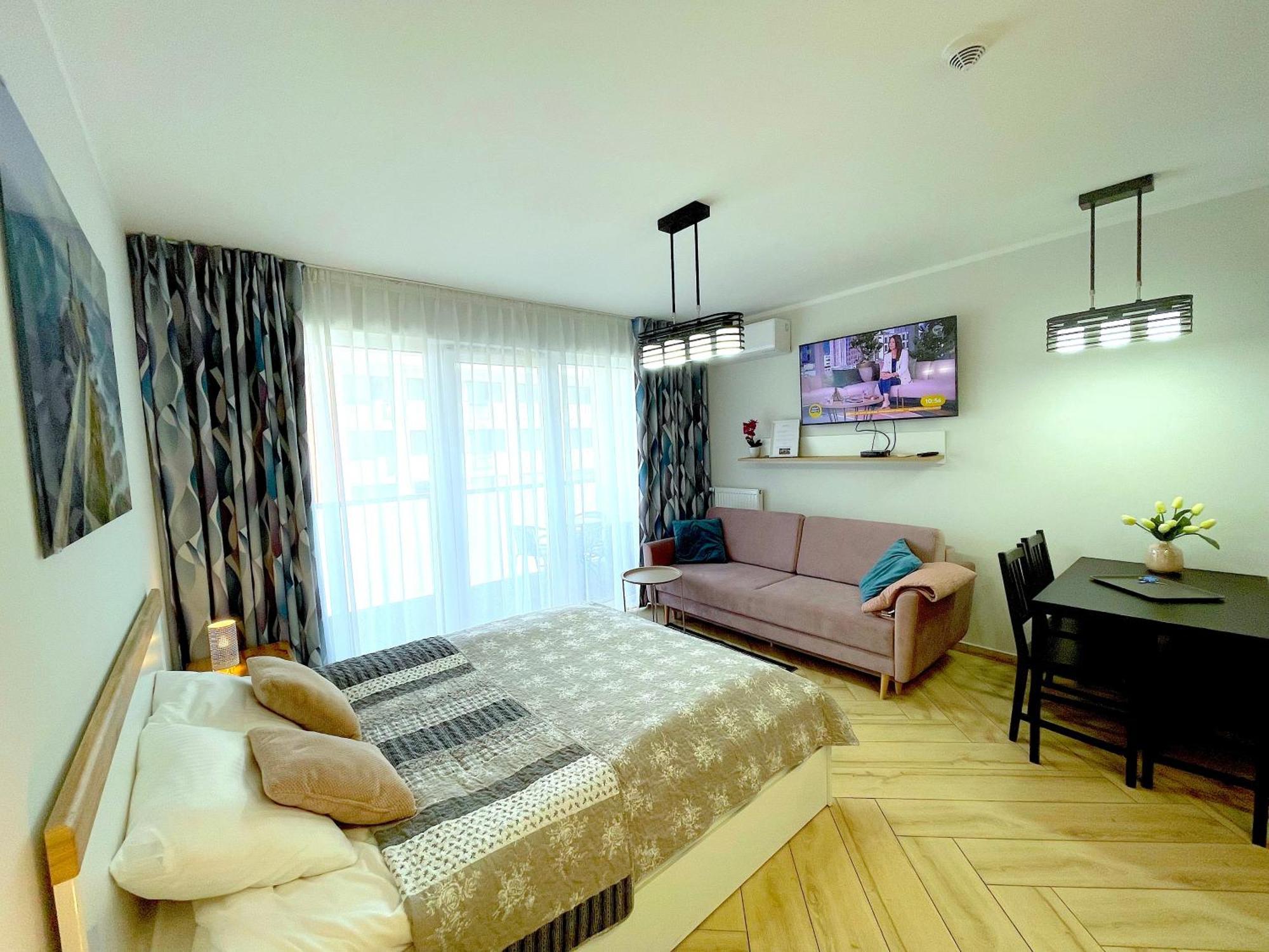 Apartament Superior Blue Przy Plazy- Free Pool, Saunas, Jacuzzi, Fitness, Salzgrotte كولوبرزيغ المظهر الخارجي الصورة