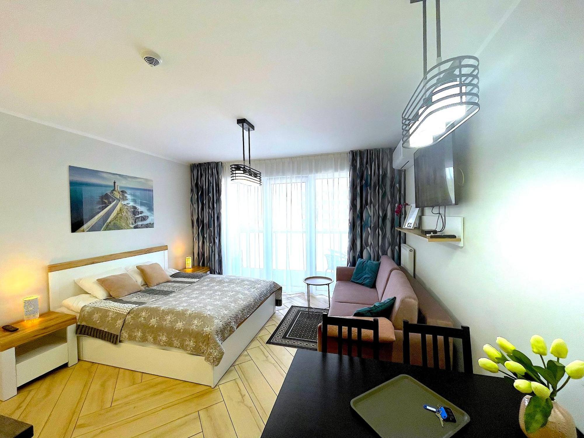 Apartament Superior Blue Przy Plazy- Free Pool, Saunas, Jacuzzi, Fitness, Salzgrotte كولوبرزيغ المظهر الخارجي الصورة